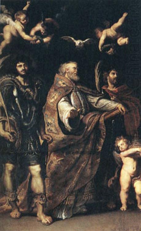 Saints Gregory,Maurus and Papianus (mk01), Peter Paul Rubens